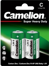 Батарейка R14 BL*2 Camelion  (цена за 1 шт) 