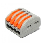 Клемма соединительная СК-221-414 компактная (4,0мм2) (4 провода) (1 упак-100шт)