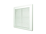 Решетка вентиляционная с сеткой разъемная наклон. жалюзи 208х208 мм, Э2020Р