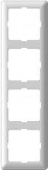 Рамка 4х местная белая W59f Systeme Electric