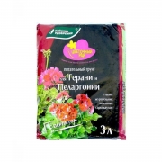 Грунт БХЗ Цветочный Рай д/Герани,Пеларгонии 3л