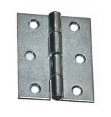 Петля карточная 50х40, оцинкованая (1уп-10 шт)