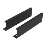 Ручка-скоба мебельная StahlBuro A306-128 (2 шт) BL (мат. черный)