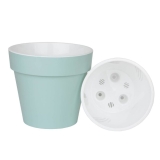 Горшок Протея 9л d27 h24 мятный с вкладкой (уп.1)