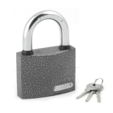 Замок навесной чугун 32х49х15мм