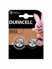 Батарейка CR2032 BL*2 (таблетка литиевая 3В) Duracell