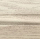 Порог-стык алюминиевый 38 мм 0,9 Груша белая