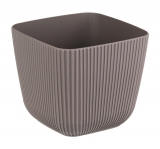 Кашпо Пиканто 0,65л 110x110x950мм французcкий коричневый с поддоном