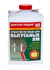 Средство Доктор Робик 409 по уходу за выгребной ямой 798 мл(д/хранилищ небол.объемов-дачные туалеты)