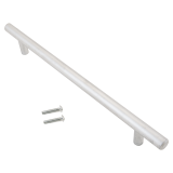 Ручка-скоба мебельная Soller d-12 мм 8925-160 (мат.хром)