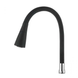 Излив д/кухни гибкий 2-х режимный G3/4 Черный A470F-10