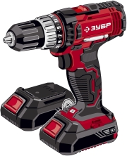 Дрель-шуруповерт ударная в кейсе ДШУ-185-22 ЗУБР