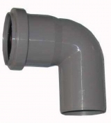 Отвод 40мм 90* для внутренней канализации (цвет: серый)