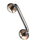 Ручка-скоба дверная 80мм, оцинкованная РС3