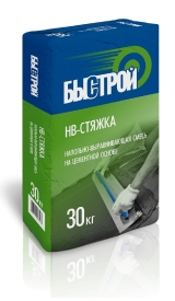 Ровнитель грубый Быстрой НВ-стяжка цементный (30 кг) 