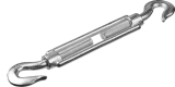 Талреп DIN 1480 М10 (крюк-крюк) (шт)*