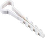 Дюбель-хомут для плоского  кабеля 5-10 мм (уп. 100 шт) 											