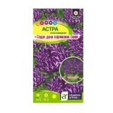 Семена Астра Седая Дама Синяя карликовая (Семена Алтая) 0,05-0,2гр