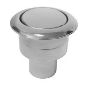 Кнопочный механизм (одна кнопка, хром) СБ1-А**