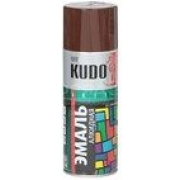 КУДО KU-1012 Эмаль аэрозольная универсальная коричневая (0,52л)