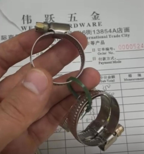 Хомут стальной 16-27мм (уп 50шт)