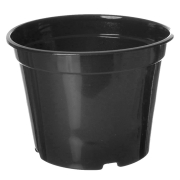 Горшок д/рассады 2л 17*13 круглый твердый (литой) КРАТНО 25 цена за 1шт