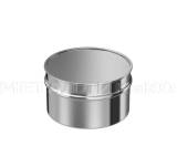 Заглушка тройника 150; AISI 430 0.80 (ВН.)