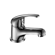 Смеситель Rossinka д/раковины A35-11 монолит, хром**