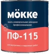 Эмаль алкидная ПФ-115 MӦKKE проф зеленый (0,8 кг) (1кор 14шт)