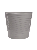 Горшок Верона 2,7л D17 серый мусон без поддона (уп.20)
