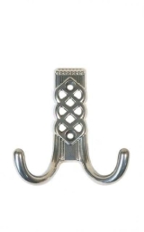 Крючок-вешалка №30 с полимерным покрытием, черная