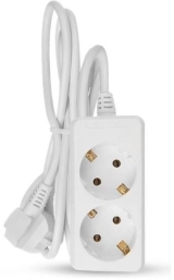 Удлинитель 2 роз. 5 м. с/з, ПВС 3х1, 16А/3500Вт