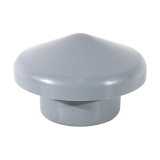 Зонт ПП вентиляционный 110 ( цвет: серый)