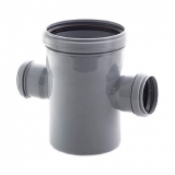 Крестовина одноплоскостная 110х50х50 (90°) ( цвет: серый)**