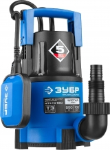 ЗУБР Профессионал НПЧ-Т3-550 дренажный насос с минимальным уровнем откачки, 550 Вт