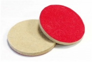 Круг полировальный под липучку из натурального войлока 125х9мм *М*