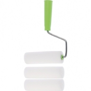 Валик поролоновый 180мм с рукояткой + 2 шубки 