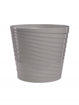 Горшок Верона 2,7л D17 серый мусон без поддона (уп.20)
