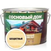 Антисептик СОСНОВЫЙ ДОМ бесцветный 9л*
