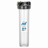 Фильтр - колба магистр. Типоразмер БИГ БЛЮ 20 ". Подкл лат резьба 1 (ключ, 4 самореза)*