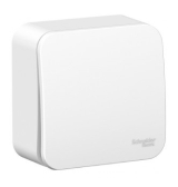 Выключатель ОУ 1кл. 10А, белый Systeme Electric BLANCA 