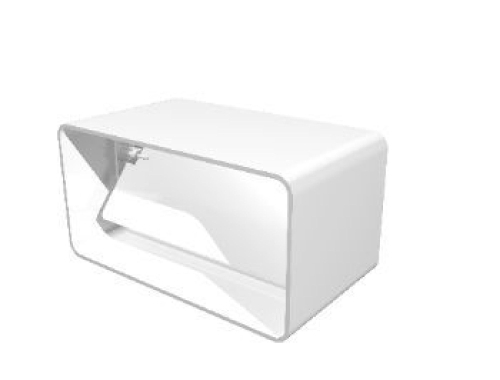 Соединитель с обратным клапаном пластик, 60х120, 60120СКПО