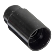 Патрон карболитовый подвесной Е14, черный