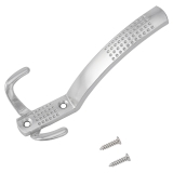 Крючок мебельный 3-х рожковый 212 А CP StahlBuro (хром) 