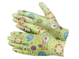 Перчатки нейлон с полиуретановым покрытием "Дачные" (микс цветов) 