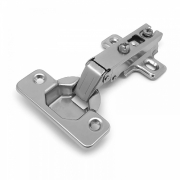 Петля мебельная накладная StahlBuro 362 А Slide-On хром (уп. 2 шт)