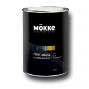 Грунт-эмаль 3в1 алкидно-уретановая MӦKKE черный (1,9кг) (1кор 6шт)