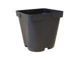 Горшок для рассады 3л 16,5*16,5*16 квадрокруг твердый (литой)