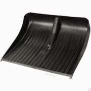 Лопата снеговая "Богатырь" 500х380 мм с накладкой 