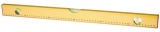 Уровень алюминиевый "Yellow" коробчатый корпус, линейка, 3 ампулы 80см
